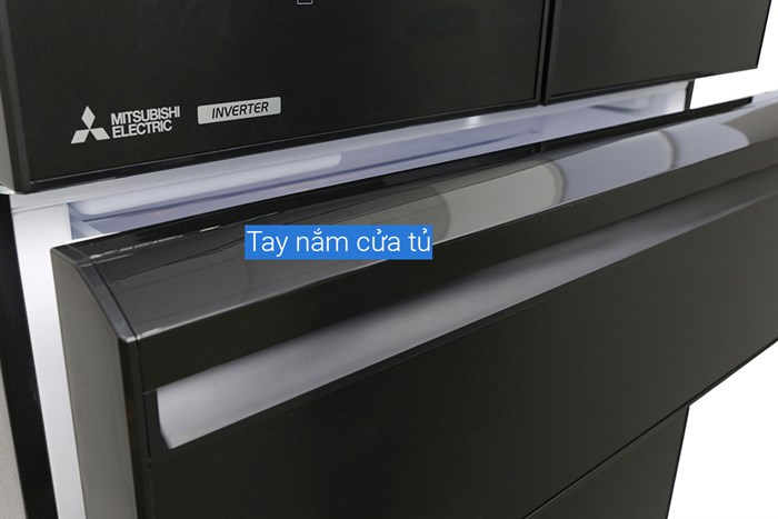 Tủ lạnh Mitsubishi Electric Inverter 564 lít Multi Door MR-LX68EM-GBK-V